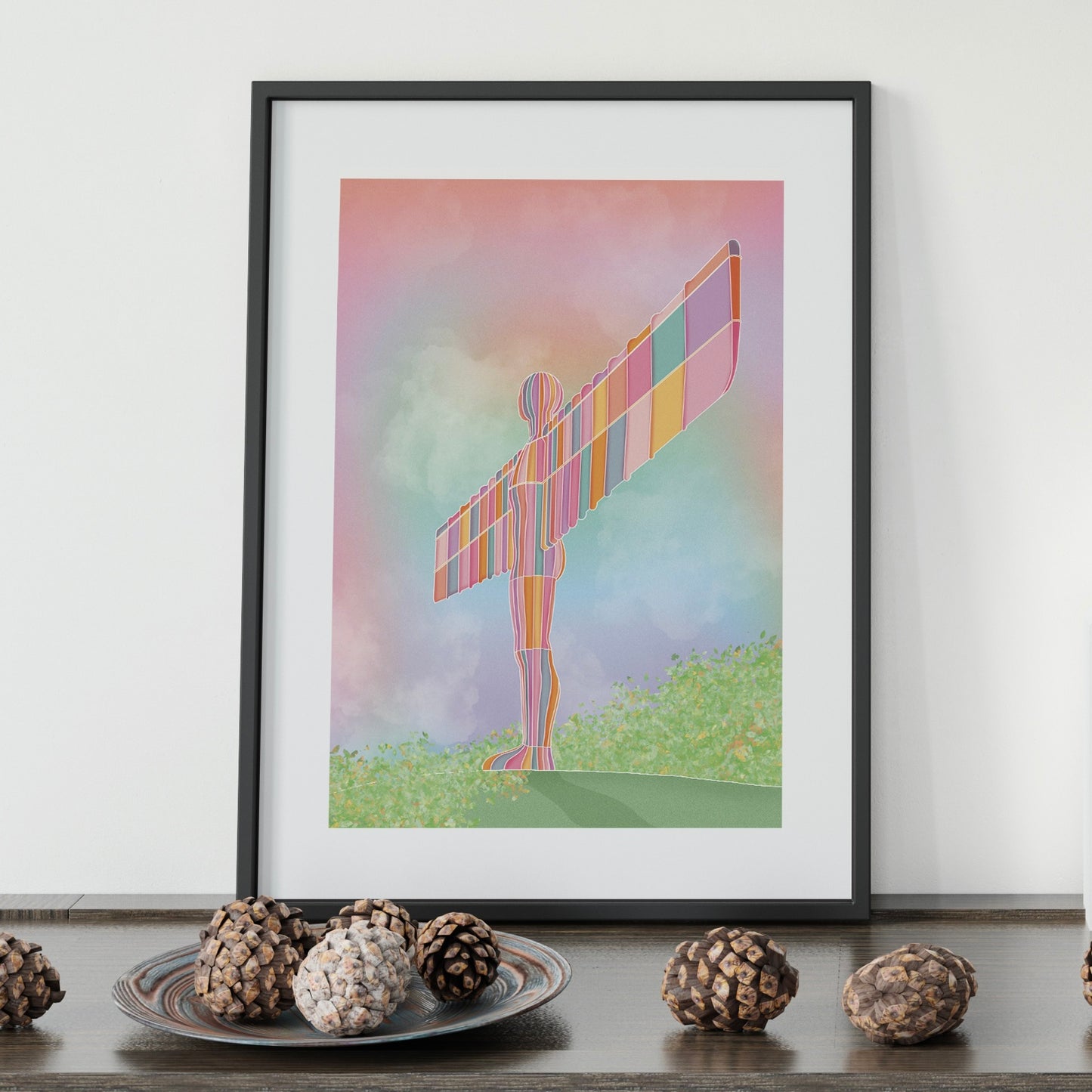 Angel of the North Print