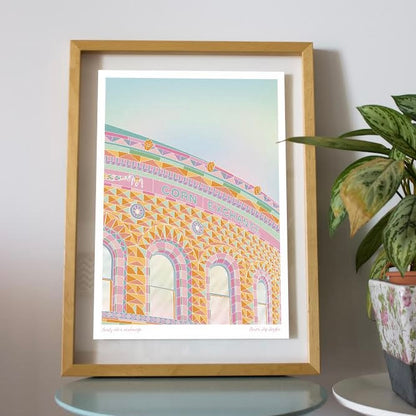 Leeds Corn Exchange Print