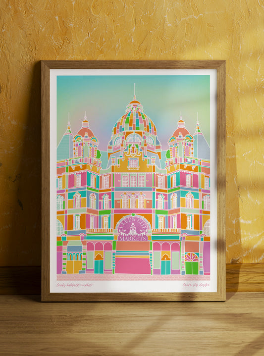 Leeds Kirkgate Market Print