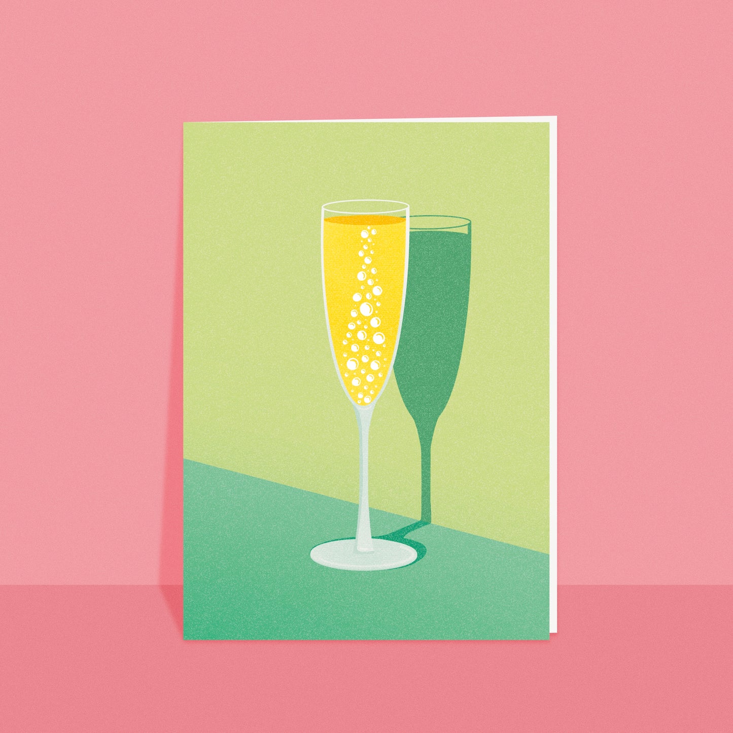 Glass of Fizz Card