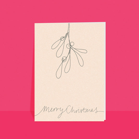 Mistletoe Card