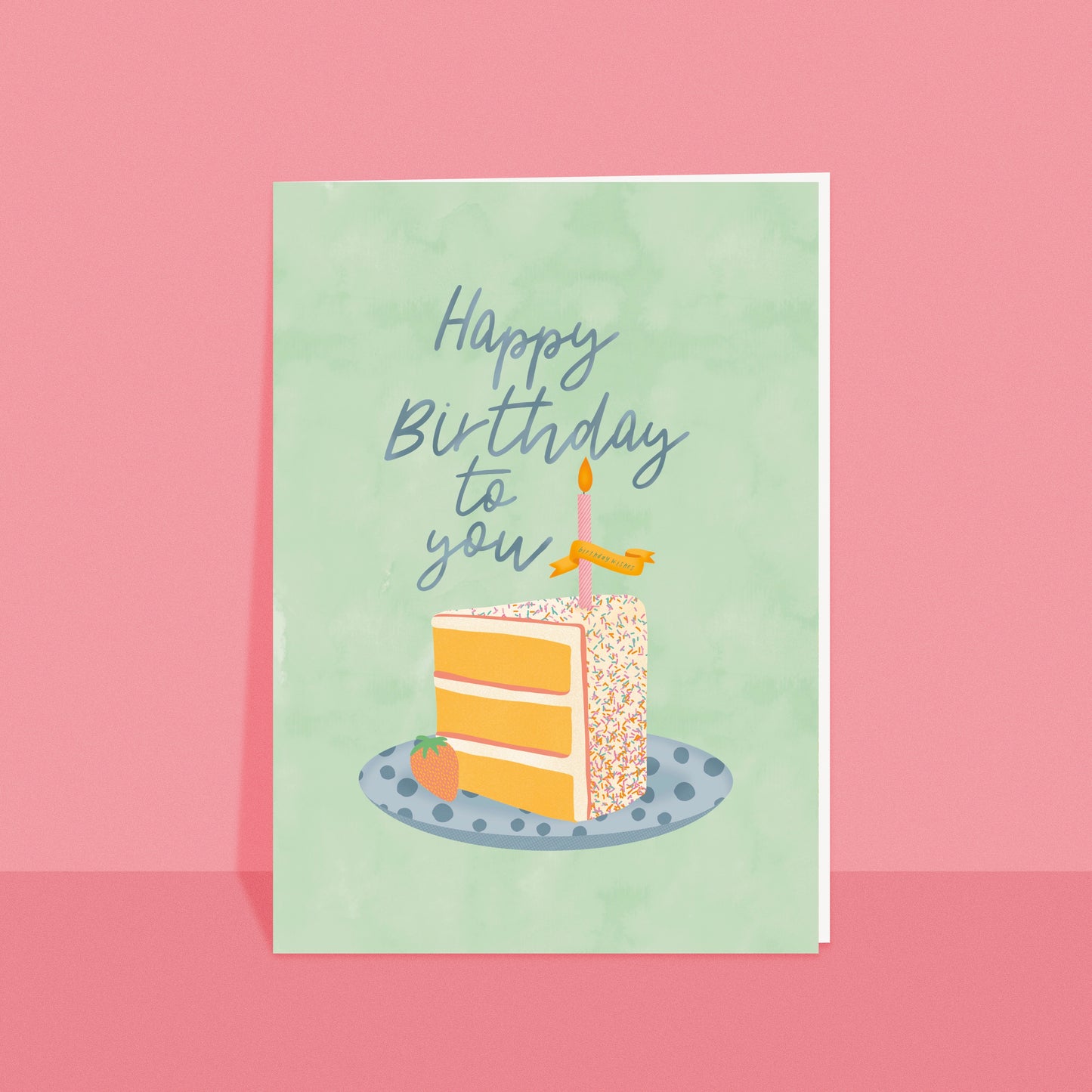 Slice of Cake Birthday Card