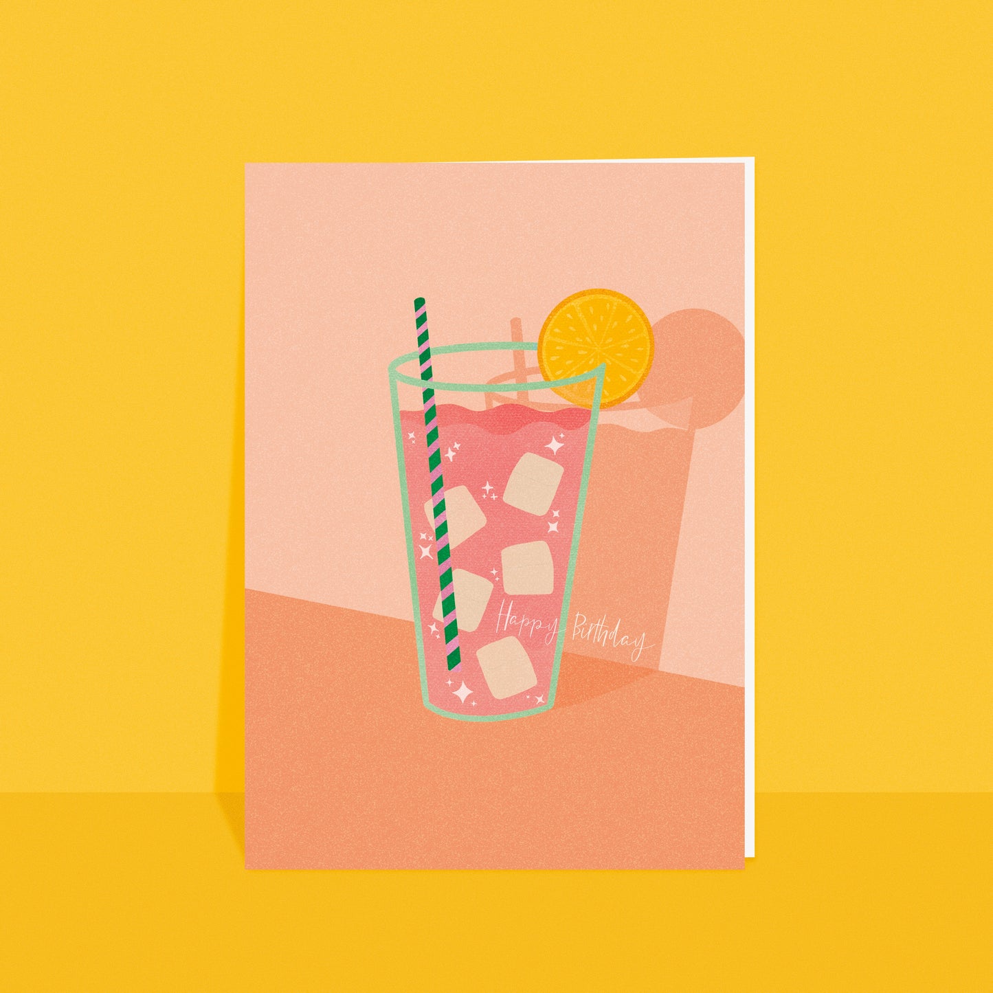 Cocktail Birthday Card