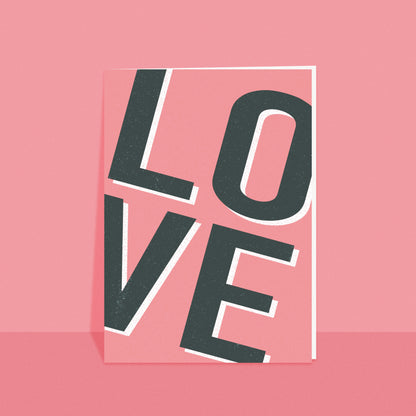 A6 LOVE Card