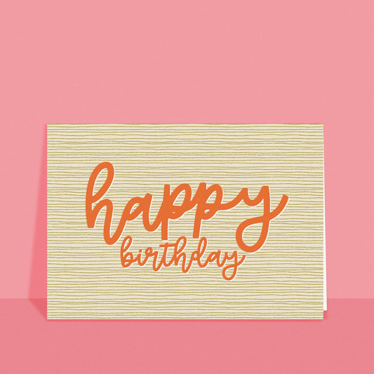 Happy Birthday Card