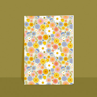 Spring Flowers Card