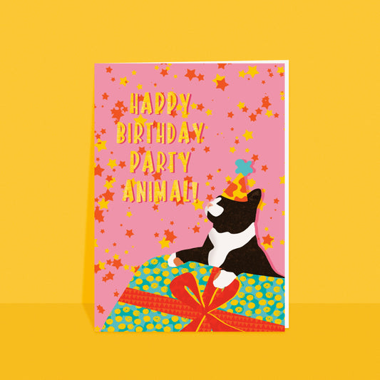 Party Animal Birthday Card