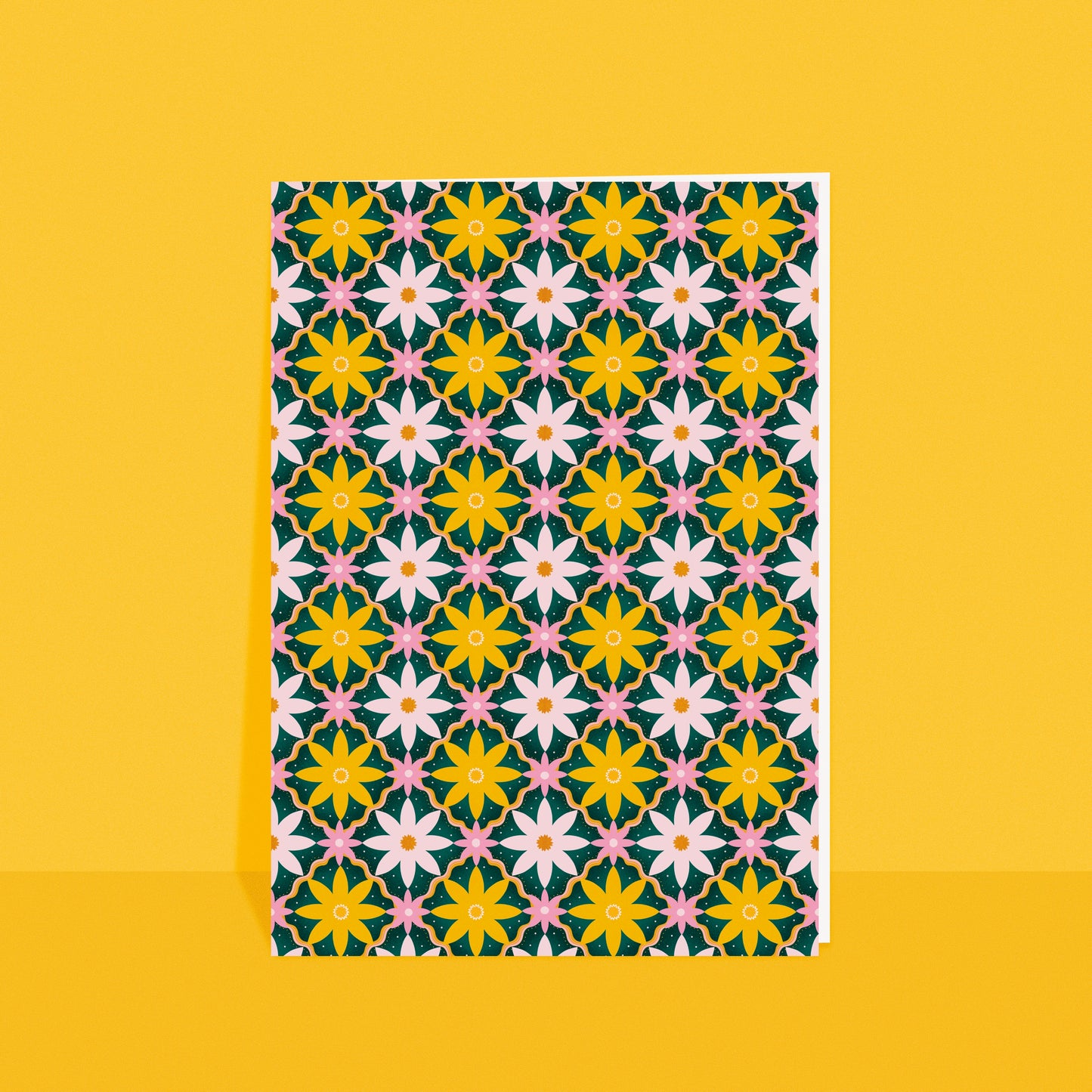 Flower Pattern Card