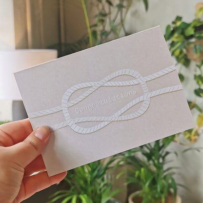 Tie the Knot Card