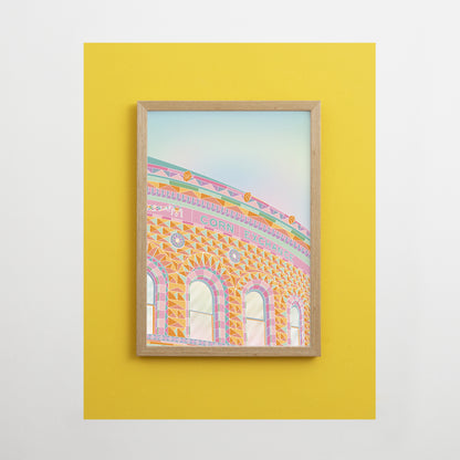 Leeds Corn Exchange Print