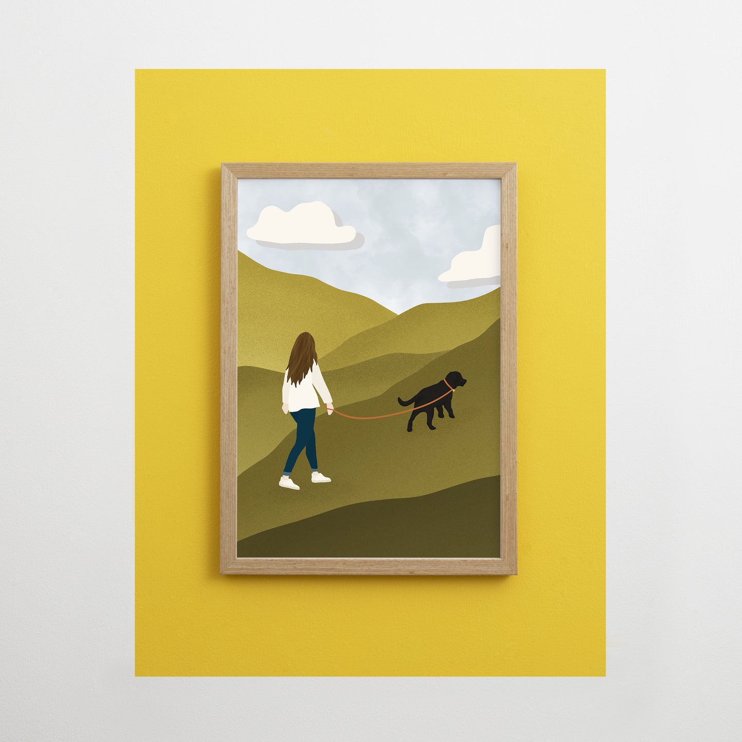 Dog Walk Print