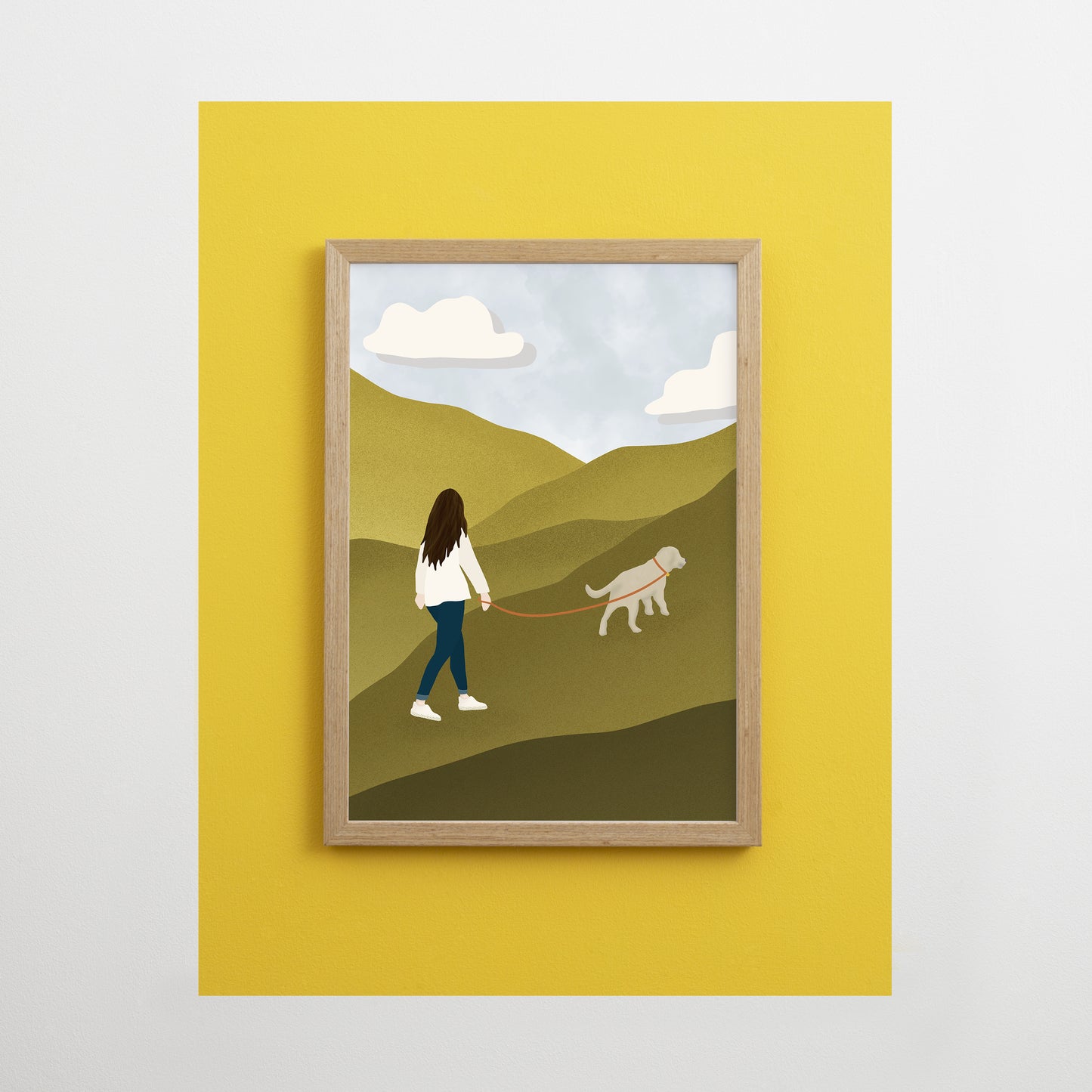 Dog Walk Print