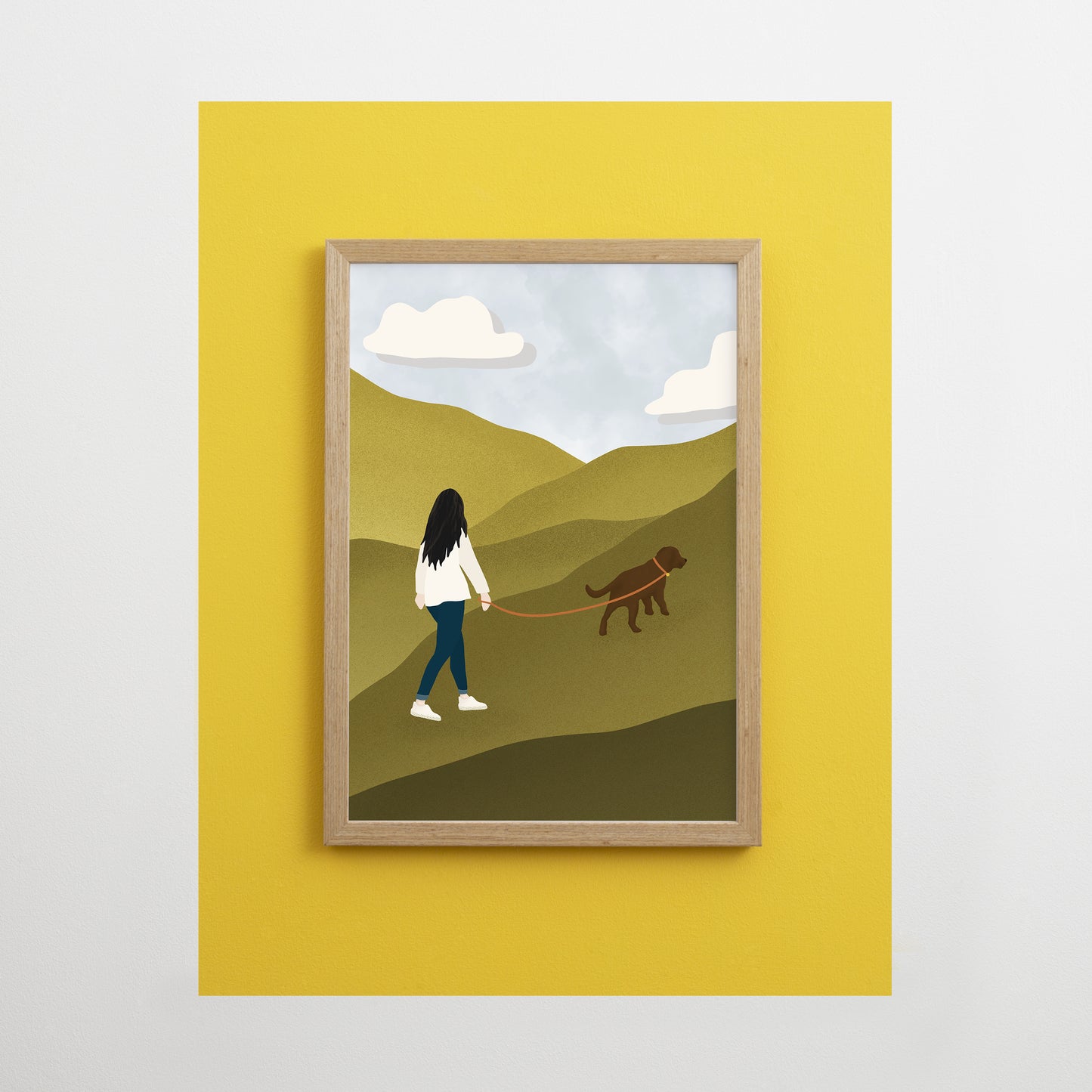 Dog Walk Print