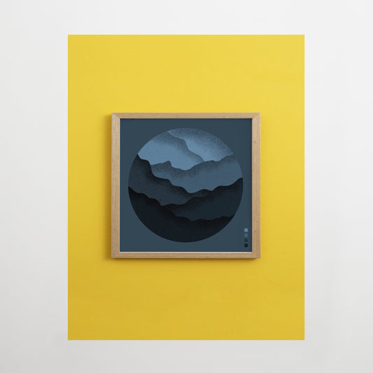 Dark Mountain Print