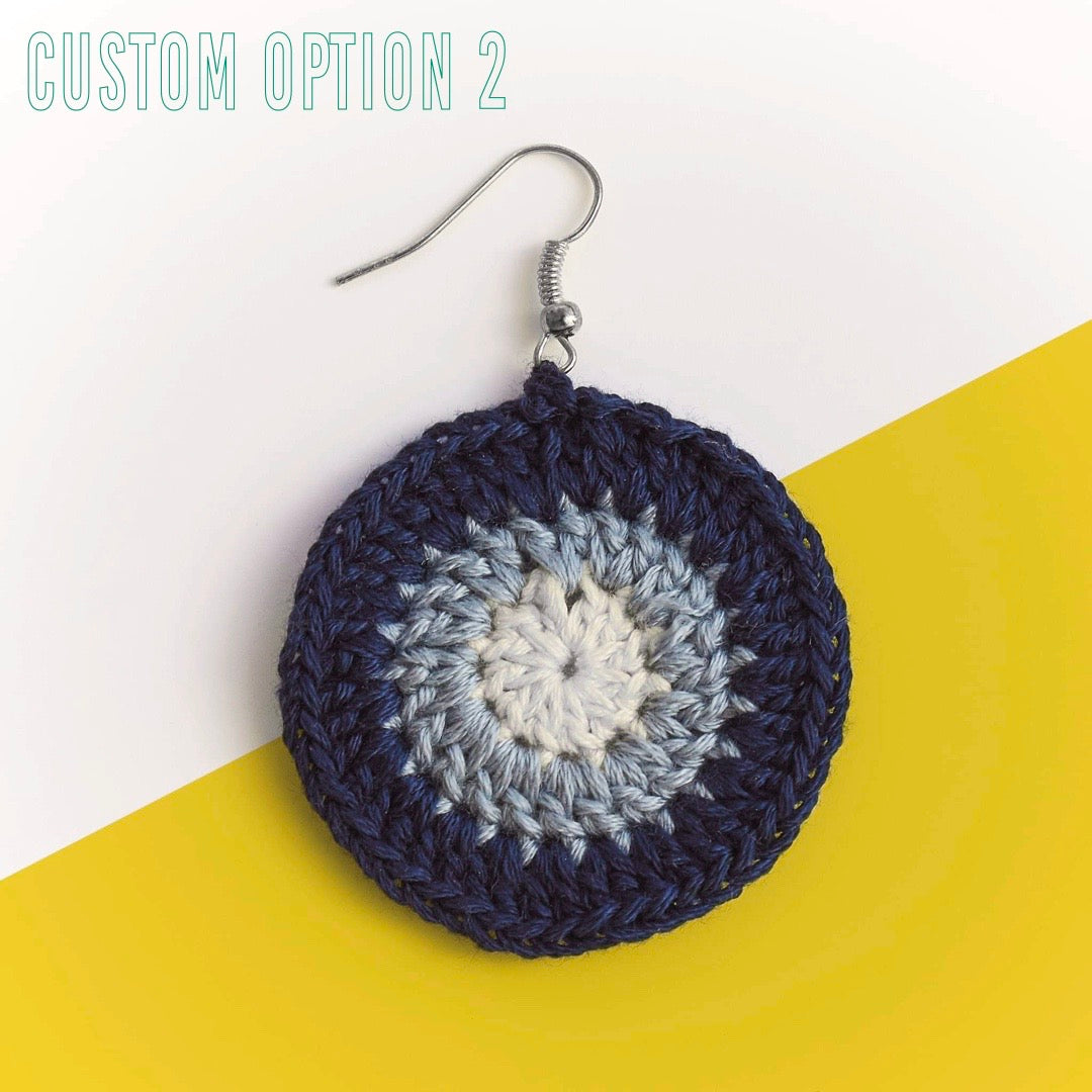 Custom-made Crochet Earrings