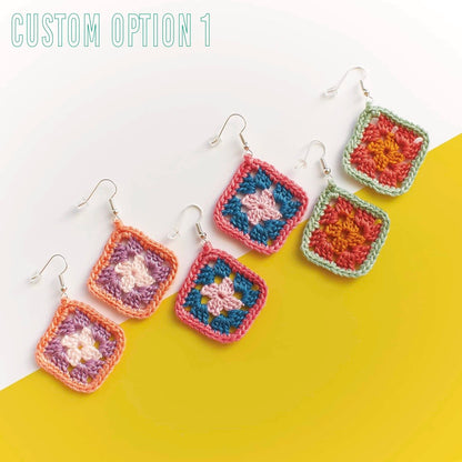 Custom-made Crochet Earrings