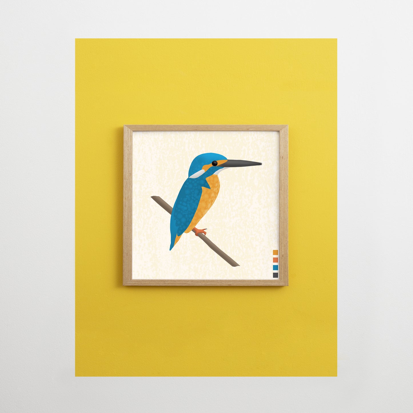 Kingfisher Print