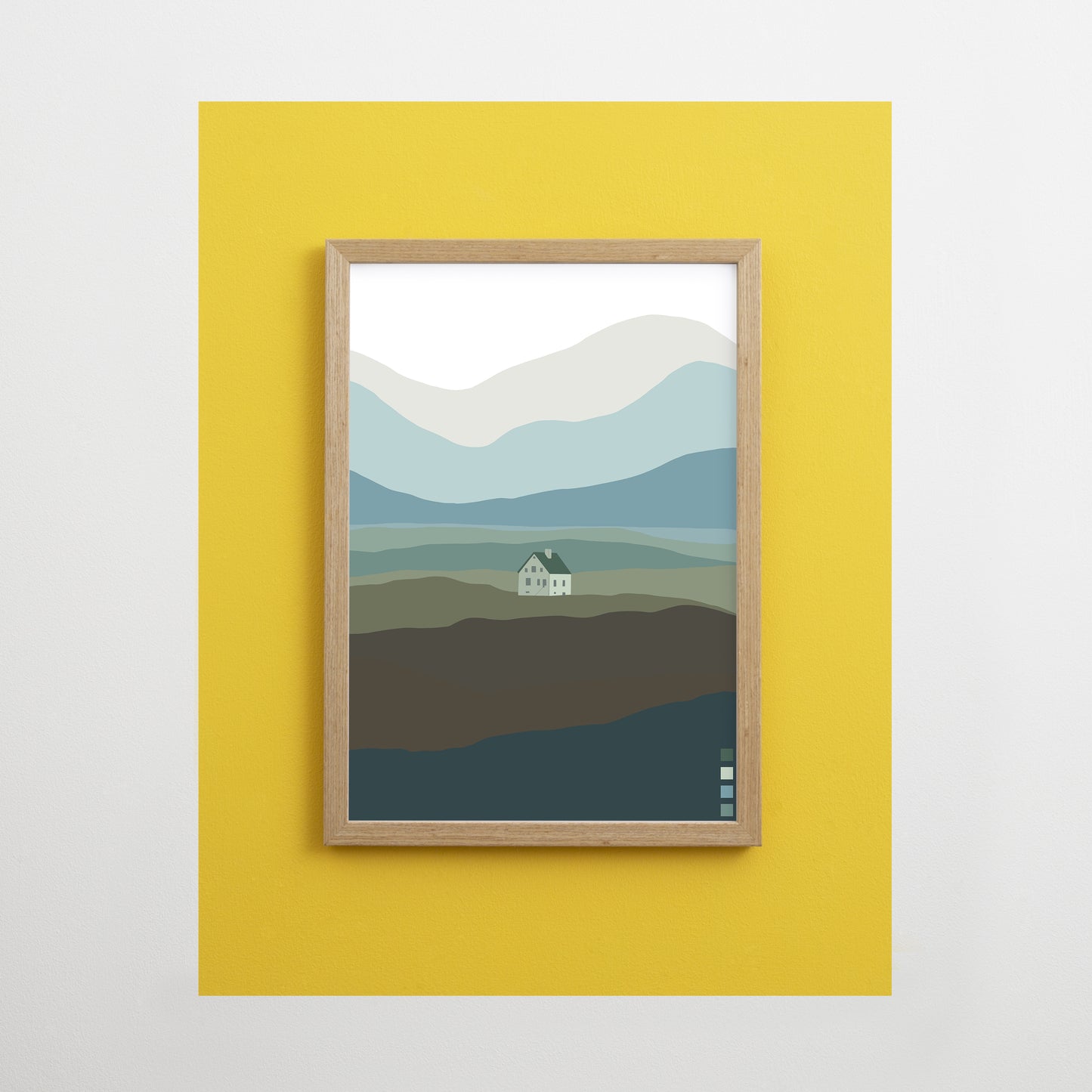 Lonely House Print