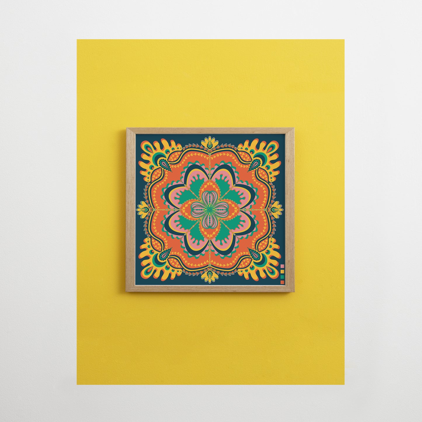 Colourful tiles