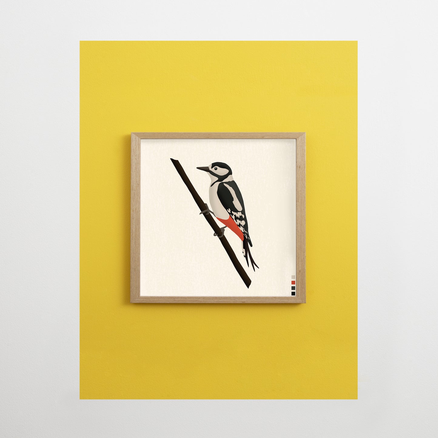 Great Spotted Woodpecker Print